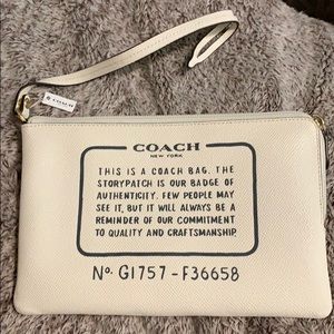 Coach wristlet